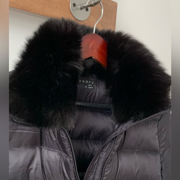 Theory down puffer coat - Picture 4 of 7